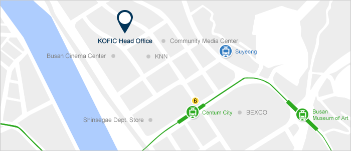 KOFIC Head Office Rough Map